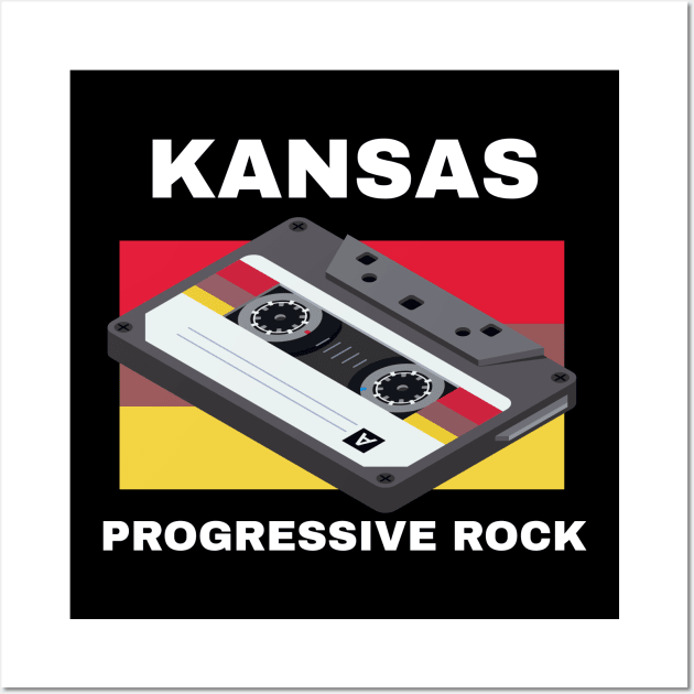Kansas / Progressive Rock Wall Art by Masalupadeh